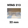 CIRCUS NTAG213 WET CLEAR ø22mm
