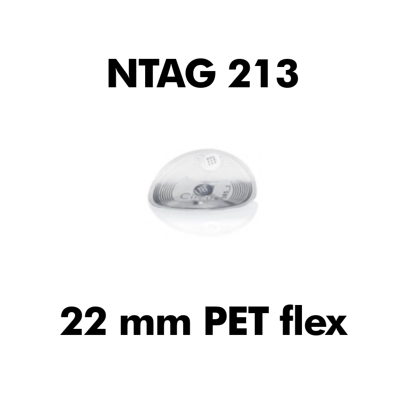 HF Circus Flex Wet NXP NTAG213 R22 FR