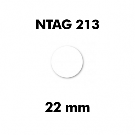 HF WWet Inlay Circus NXP NTAG213 R22