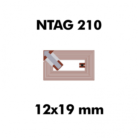 HF Midas Wet Inlay NXP NTAG210 12x19